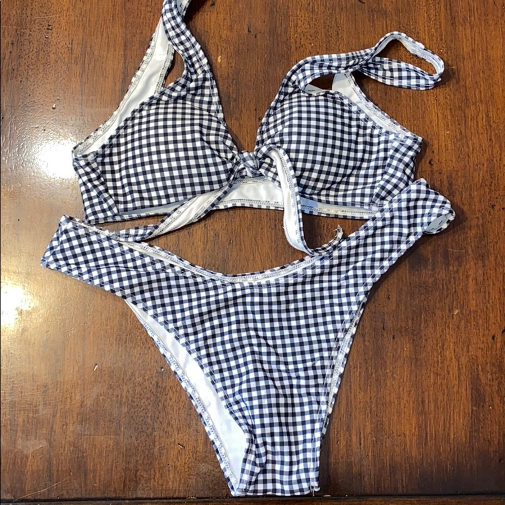 two piece swimsuit